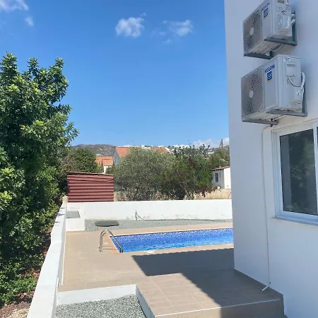 Villa Private 3 Bedroom Villa With Mountain View In Picturesque Village Outside Paphos